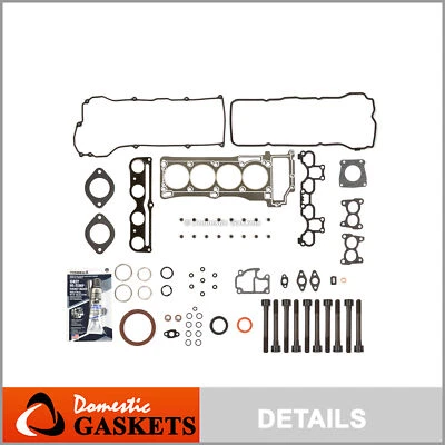 石墨全垫圈套装螺栓适合 00-06 日产 Sentra 1.8L DOHC QG18DE — 第 1/4 张图片
