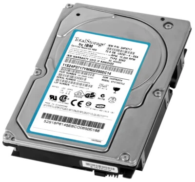 Hard Drive IBM 24P3717 ST373307LC 72.8GB 10K 8MB SCSI U320 3.5'' - Image 1 of 3