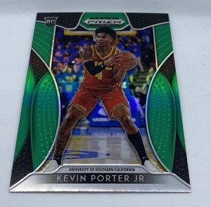 2019-20 Panini Prizm Draft Picks Green Refractor Kevin Porter Jr. #94 Rookie - Picture 1 of 3