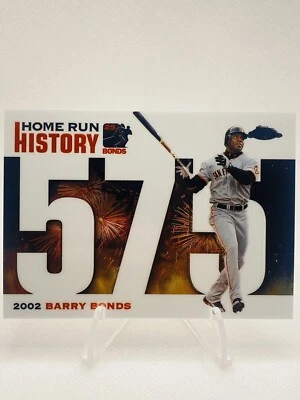 Barry Bonds 2006 Topps Chrome Chase to 715 -“575” #BBC-575 - Image 1 of 2