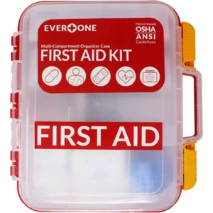 351 piece Emergency First Aid Kit Home Workplace Survival OSHA ANSI COMPLIANT - Picture 1 of 5