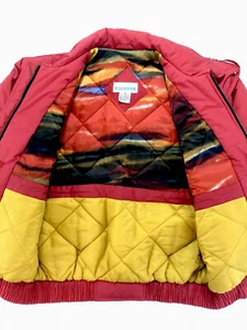 Changing Scene Damen Skijacke rot durchgehender Reißverschluss Größe M - Bild 1 von 6