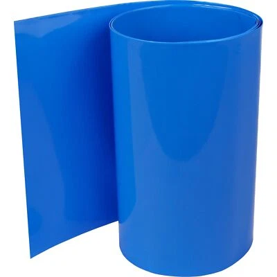 ISOLATECH Schrumpfschlauch Set Sortiment PVC 2:1 blau Auswahl 11 Größen und 5 Längen