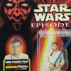 Obi-Wan Kenobi Episode 1 Star Wars Hasbro 1998 Commtech Sammlung 1 - Bild 1 von 5