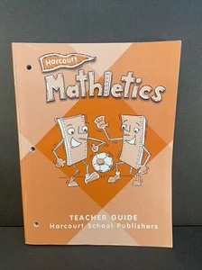 Harcourt Mathletics Teacher Guide Grade 3 Homeschool Book Orange Level Math - Picture 1 of 7