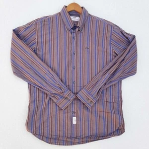 Vintage Thomas Burberry men's shirt button down Long Sleeve Cotton striped XL - Bild 1 von 8