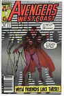 1989 Marvel Comics Avengers West Coast Lot 47 And 49 White Vision Wandavision