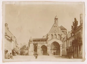 Provins. Eglise Saint Ayoul. Photographie originale ancienne. - Bild 1 von 1
