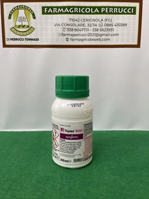 SYNGENTA Topas 10 EC fungicida per il controllo di Oidio di numerose culture ml 250.