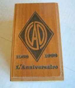 CAO 1968 1998 L'Anniversaire Wooden Cigar Box - Picture 1 of 10