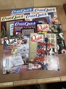 Kreuzstich + Quick And Easy Magazine Konvolut 9 Vintage - Bild 1 von 9