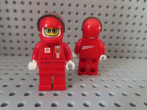 Lego Figur Racers Ferrari Rennfahrer Driver  rac024BS   8185    BS - Bild 1 von 1