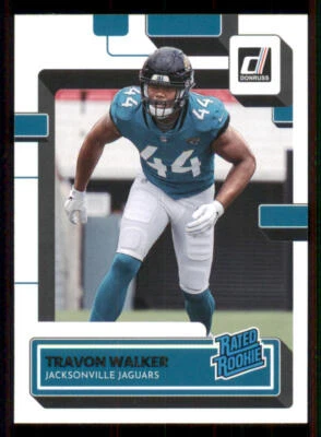 2022 Donruss #325 Travon Walker RR RC - Image 1 of 2