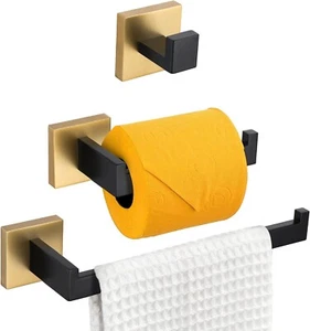 [leggi descrizione]TURS Set Accessori Ferramenta Bagno Acciaio Inox 3 Set - Foto 1 di 7