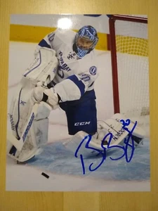 Ben Bishop Dallas Stars Tampa Bay Lightning Autographed 8x10 Photo - Picture 1 of 1