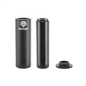 ODYSSEY BMX BIKE AXLE PEG ODY GRADUATE PC 4.75x1.50in 14mm w/ 3/8 ADAPTER BLACK - Picture 1 of 1