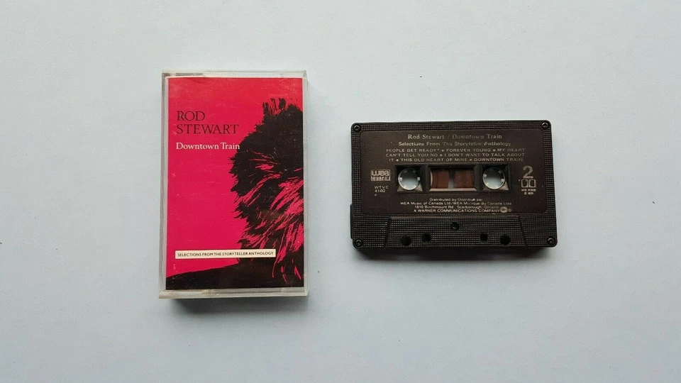 Rod Stewart - Downtown Train - Cassette Tape - Image 1 of 1