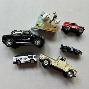 Cars Mixed Lot of 6 Small Toys Hummer Land Rover Chevy Jaguar Disney Die Cast - Picture 1 of 7
