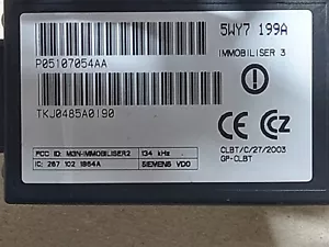 CHRYSLER/DODGE/JEEP SKIM IMMOBILIZER TRANSCEIVER MODULE P/N P05107054AA - Picture 1 of 7