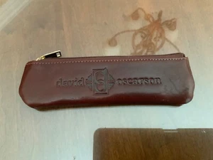 David Oscarson Pen Braun Leder Etui Etui - Bild 1 von 14