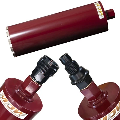 MDW Diamantbohrkrone für Kernbohrgerät zzgl. Adapter passend zu Hilti DD-BL oder BU