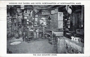 Postal publicada de Wiggins Old Tavern Hotel Northampton Massachusetts - Imagen 1 de 2