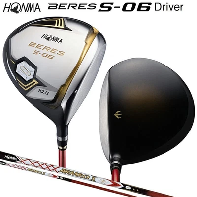 HONMA BERES S-06 Driver 10.5deg RH ARMRQ X 60 2star graphite Flex Stiff HC - Image 1 of 4