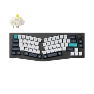 Keychron Q8 Max Alice Kabellose Mechanische Tastatur, QWERTY US, Q8M-M4, Banana - Bild 1 von 8
