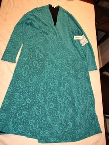 Lularoe Sarah Medium NWT Open Cardigan Blue Floral New M - Picture 1 of 5