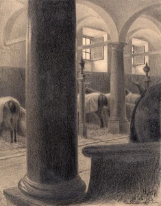 Hjalmar Asp (Swedish, 1879-1940) drawing 4 - Picture 1 of 1