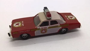 Busch 46602 1:87 Plymouth Fury Dodge Monaco blanco rojo Fire Chief ELW V8 EE. UU. (30) - Imagen 1 de 3