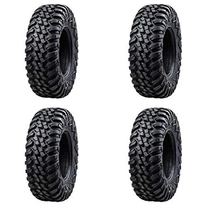 (4 Pack) Tusk Terrabite Radial Tire 25x8-12 Medium/Hard Terrain For Honda - Picture 1 of 7