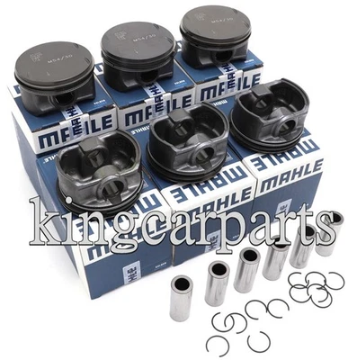 马勒活塞和戒指套装 STD 适用于宝马 330i 530i X5 Z4 E46 E53 E60 E85 M54 3.0L — 第 1/4 张图片