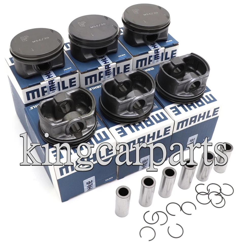 Juego de pistones y anillos MAHLE STD BMW 330i 530i X5 Z4 E46 E53 E60 E85 M54 3,0 L Foto 1 de 4