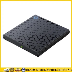 DE Externer DVD-Brenner, TF-Leser, DVD-Laufwerk, Player, USB3.0-HUB für Laptop, - Afbeelding 1 van 10