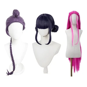 Peluca Cazadores de Demonios Niñas Peluca de Halloween KPOP Rumi Vestir Juegos con disfraces - Imagen 1 de 15