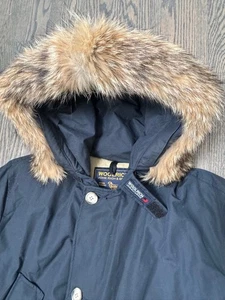 Woolrich Arctic Down Parka classic relax NAVY made in Canada XXL MSRP 945$ - Picture 1 of 12