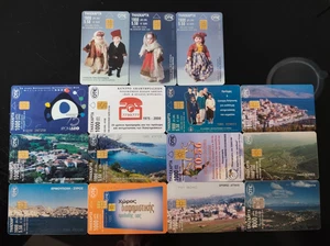 GREECE 2000 lot of 15 PHONE CARDS colection 2 - Bild 1 von 2