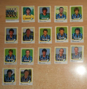ED. FLASH FIGURINE SQUADRA  INTER  92/108  CPL  DA BUSTINA CALCIO FLASH  1986 !! - Foto 1 di 2