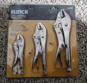Klutch 3 piezas Juego de alicates de bloqueo - Imagen 1 de 2