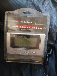 Radio Shack Caller ID Call Waiting ID Box Backlit Silver Sealed New - Zdjęcie 1 z 1
