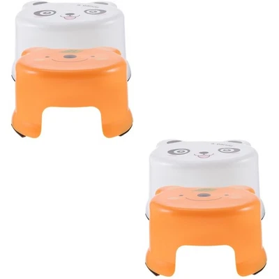  2 Pieces Tritthocker Kunststoff Trittschemel Für Kinder Sprungschupper - Bild 1 von 4