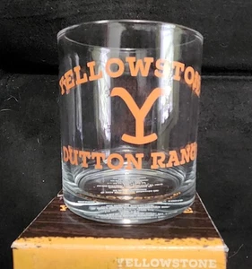 Lotto di 2 logo per vetreria Yellowstone 10 oz - Foto 1 di 2