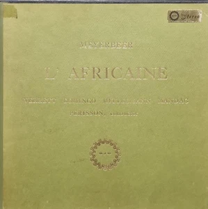 Meyerbeer - L'Africaine / Jean Périsson, Domingo, Verrett - 4 LP Box Set - Bild 1 von 4