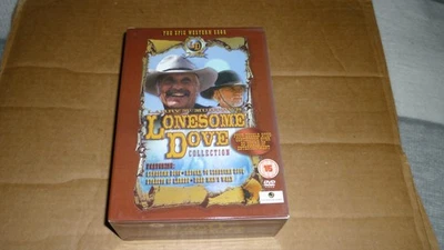 Larry McMurtry's Lonesome Dove Collection DVD-8 Disc SET, VGC, Region 2 - Image 1 of 4