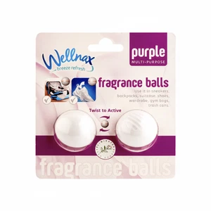 Wellnax WELLNAX Multi-Purpose Fragrance Balls - Purple -1 pack - Picture 1 of 6