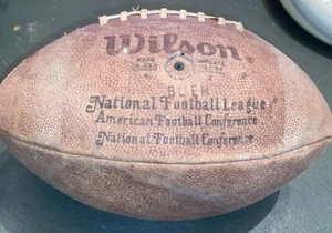 Vtg Wilson Official NFL Football Signed Pete Rozelle Commissioner AFC NFC “BLEM” - Picture 1 of 6