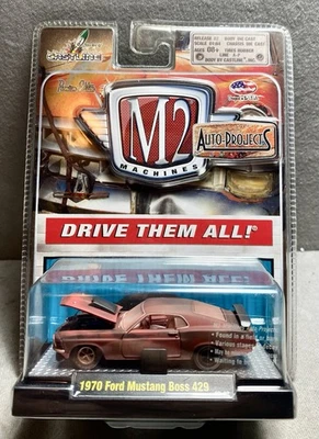 M2 Machines 2010 Castline - Coral 1970 Ford Mustang Boss 429 Premium Edition - Image 1 of 4