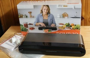 Vacuum Sealer Machine 85kPa Food Saver w/ Touch Panel Dry Moist Modes + 16 Bags - Picture 1 of 4