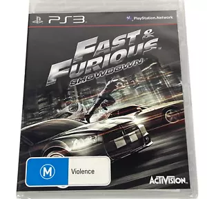 Fast & Furious Showdown Sony PlayStation 3 (2013) PS3 Reg 4 Brand New & Sealed - Picture 1 of 11